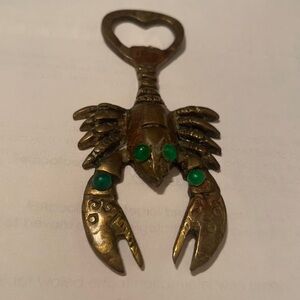 Vintage lobster bottle opener